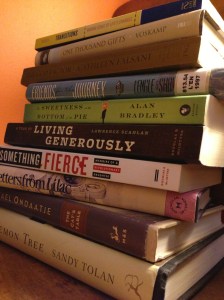 Eventually I'll read all of these, I just have to will myself away from my IPAD. 